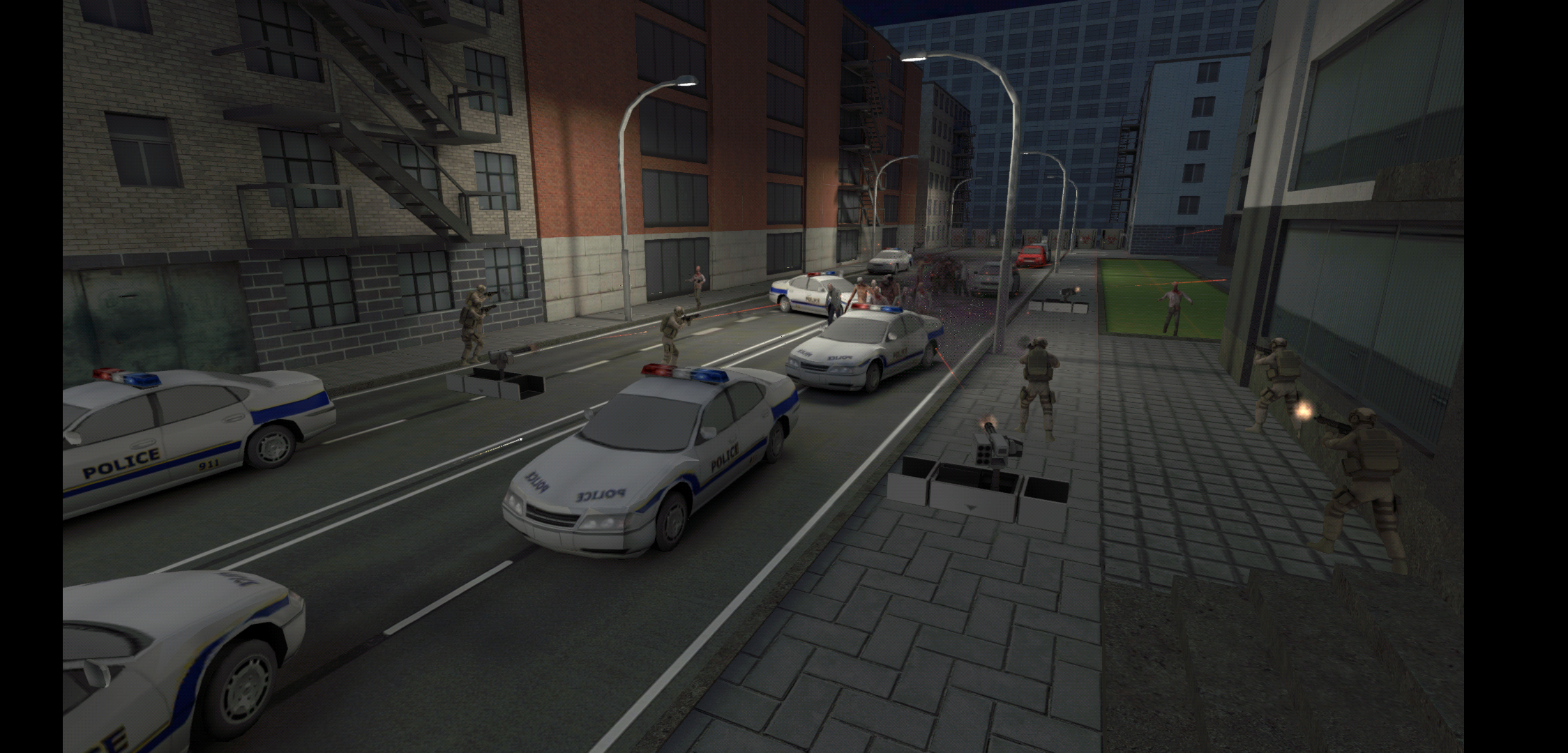 Captura de Tela do Jogo 僵尸作战模拟