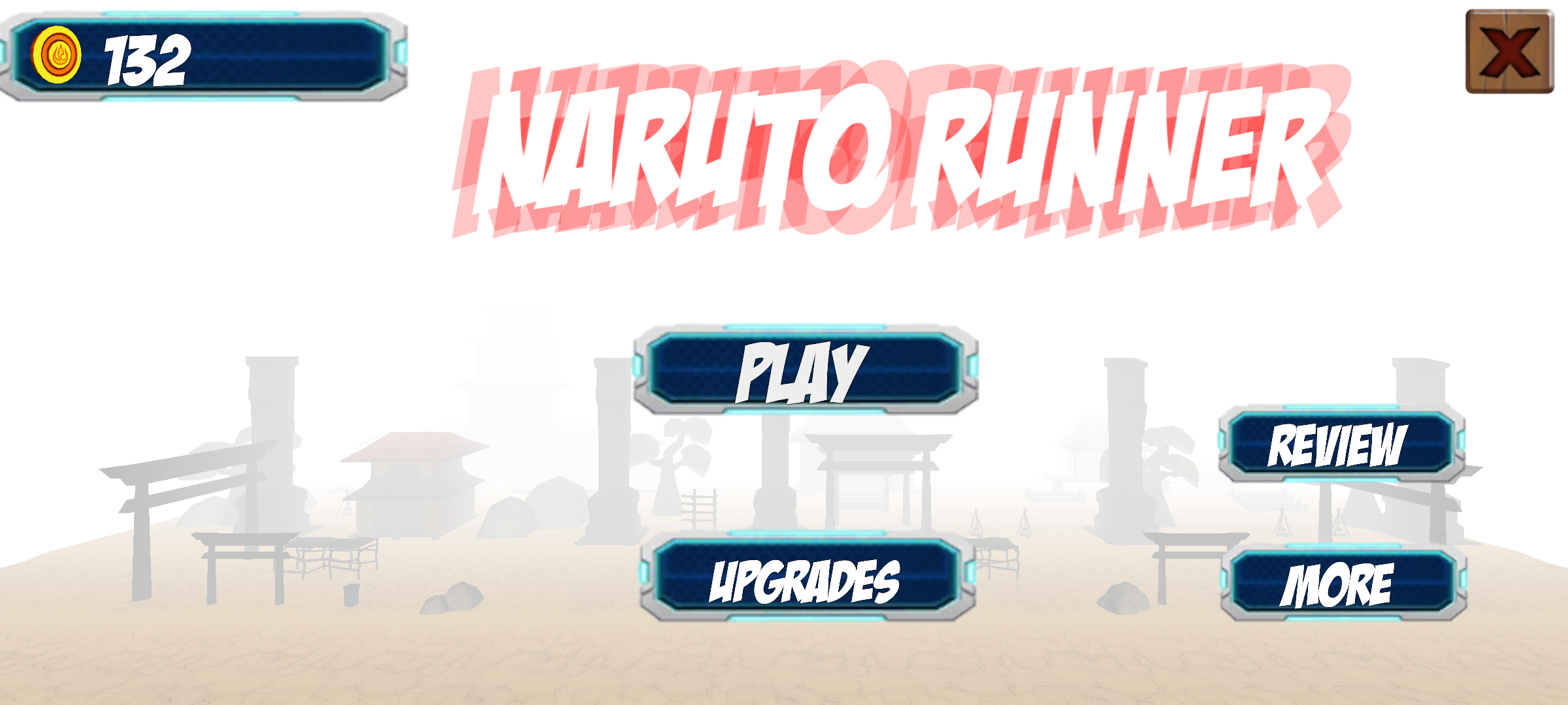 Скриншот игры Naruto Runner