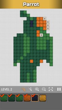 Cross-stitch : Coloring Game Screenshot