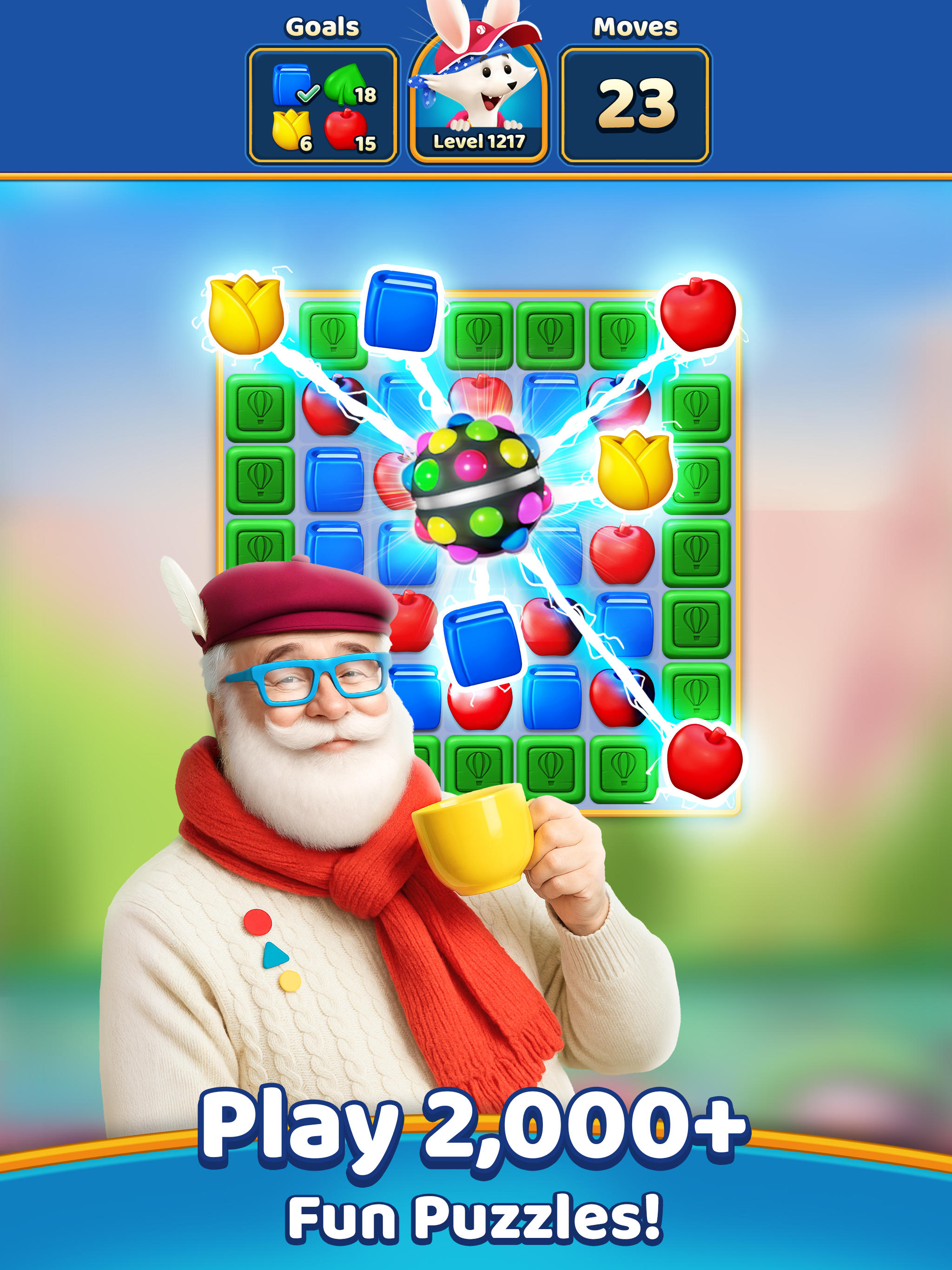 Travel Crush: Match 3 ゲームのスクリーンショット
