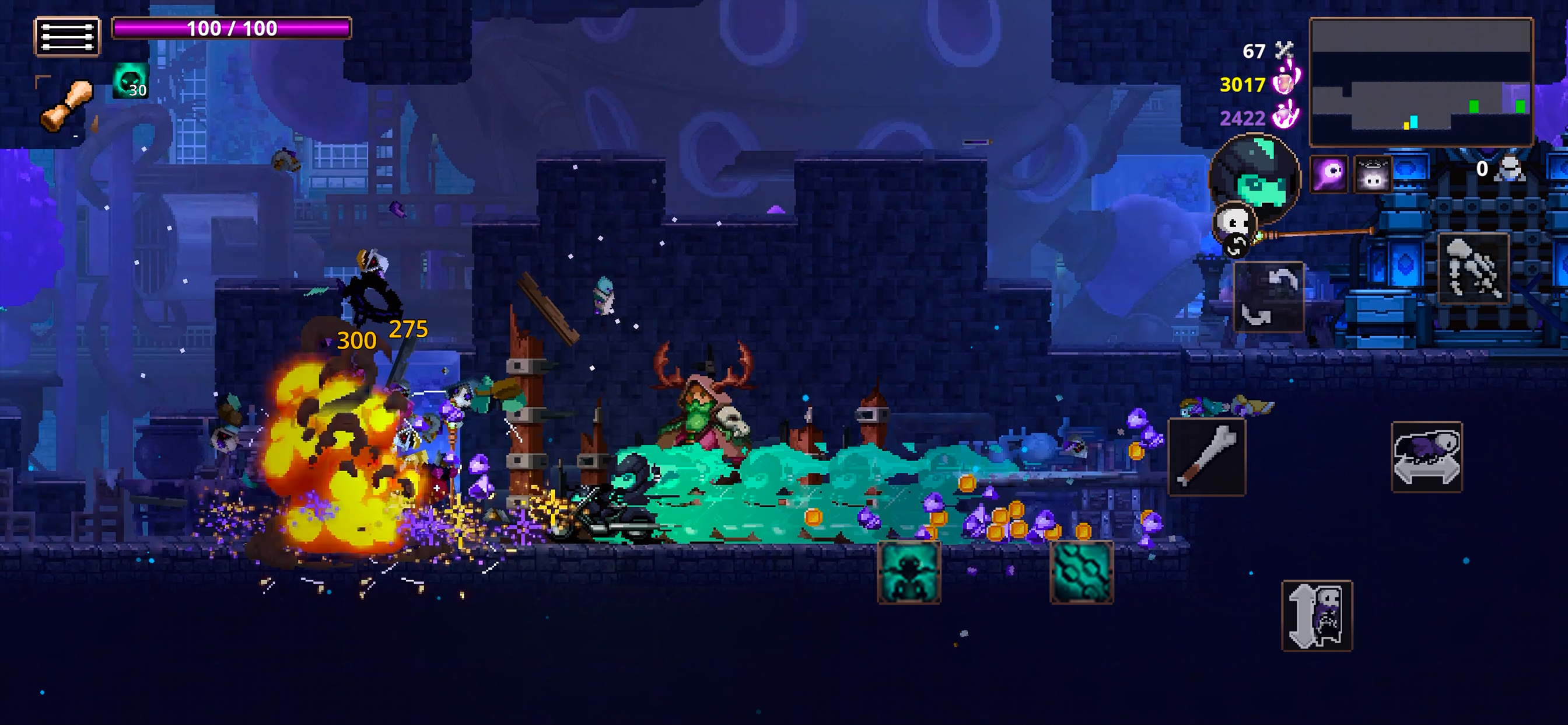 Skul: The Hero Slayer Game Screenshot