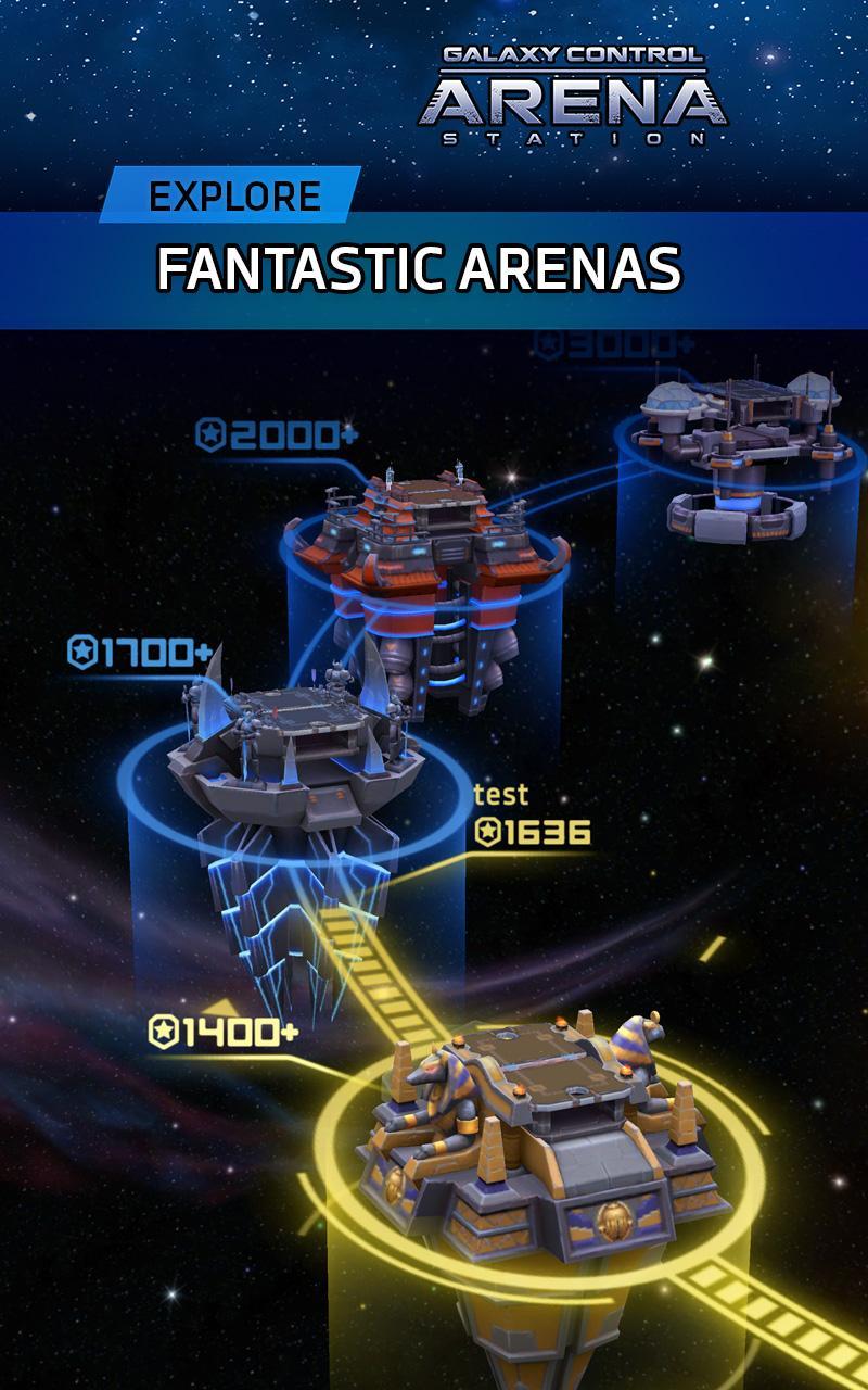 Screenshot of Arena: Galaxy Control online P