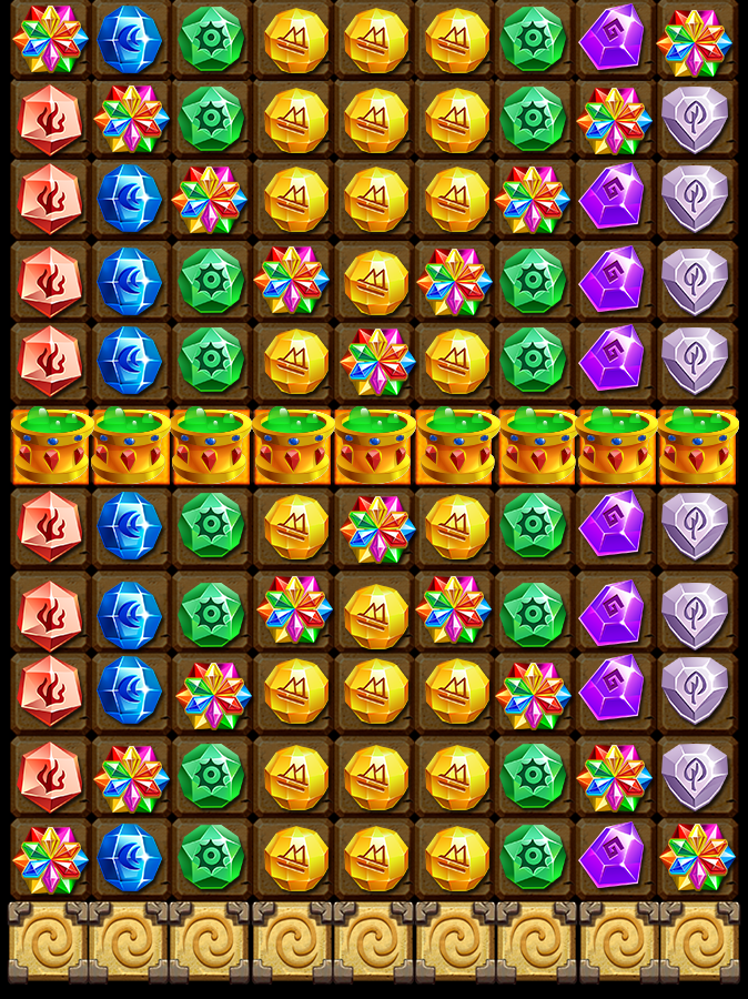 Witchy Diamonds Game Screenshot