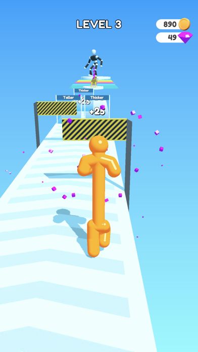 Tall Man Run screenshot game