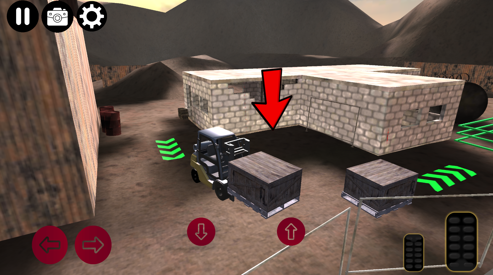 Forklift Driver Simulator Game Game Screenshot