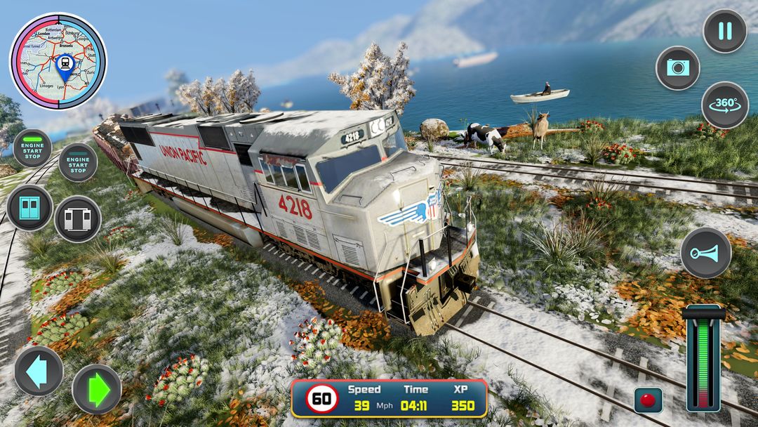 도시 기차 운전사- 기차 계략 게임 스크린 샷