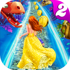 Princess Run Temple Dragon Escape 2