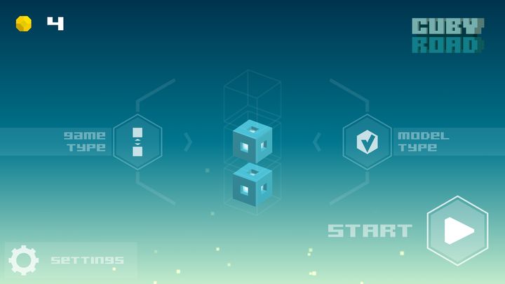 Screenshot 6 of CUBY ROAD - an endless runner. Almost endless. (Unreleased) 1.0