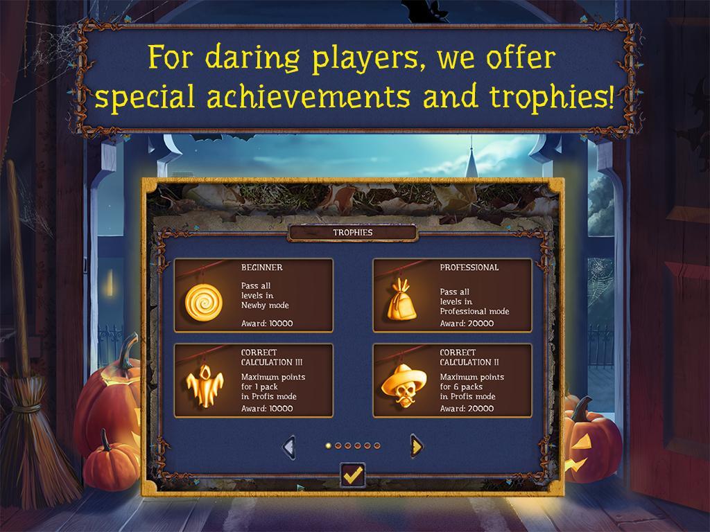 Captura de Tela do Jogo Solitaire game Halloween 2