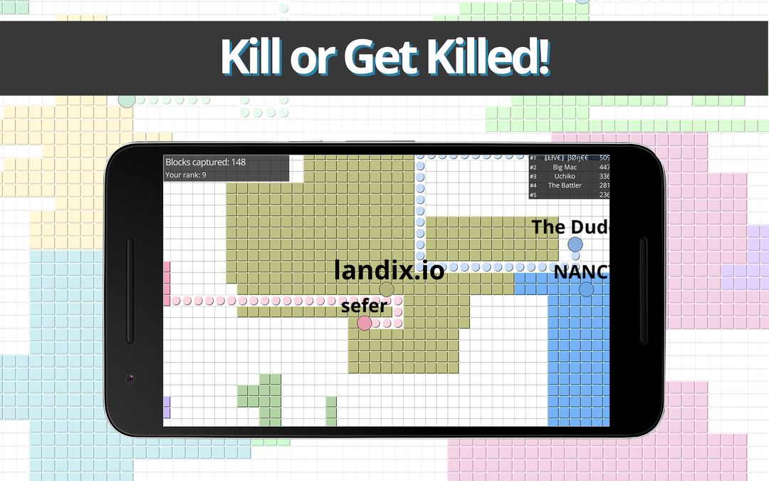 Landix.io Split Cells screenshot game