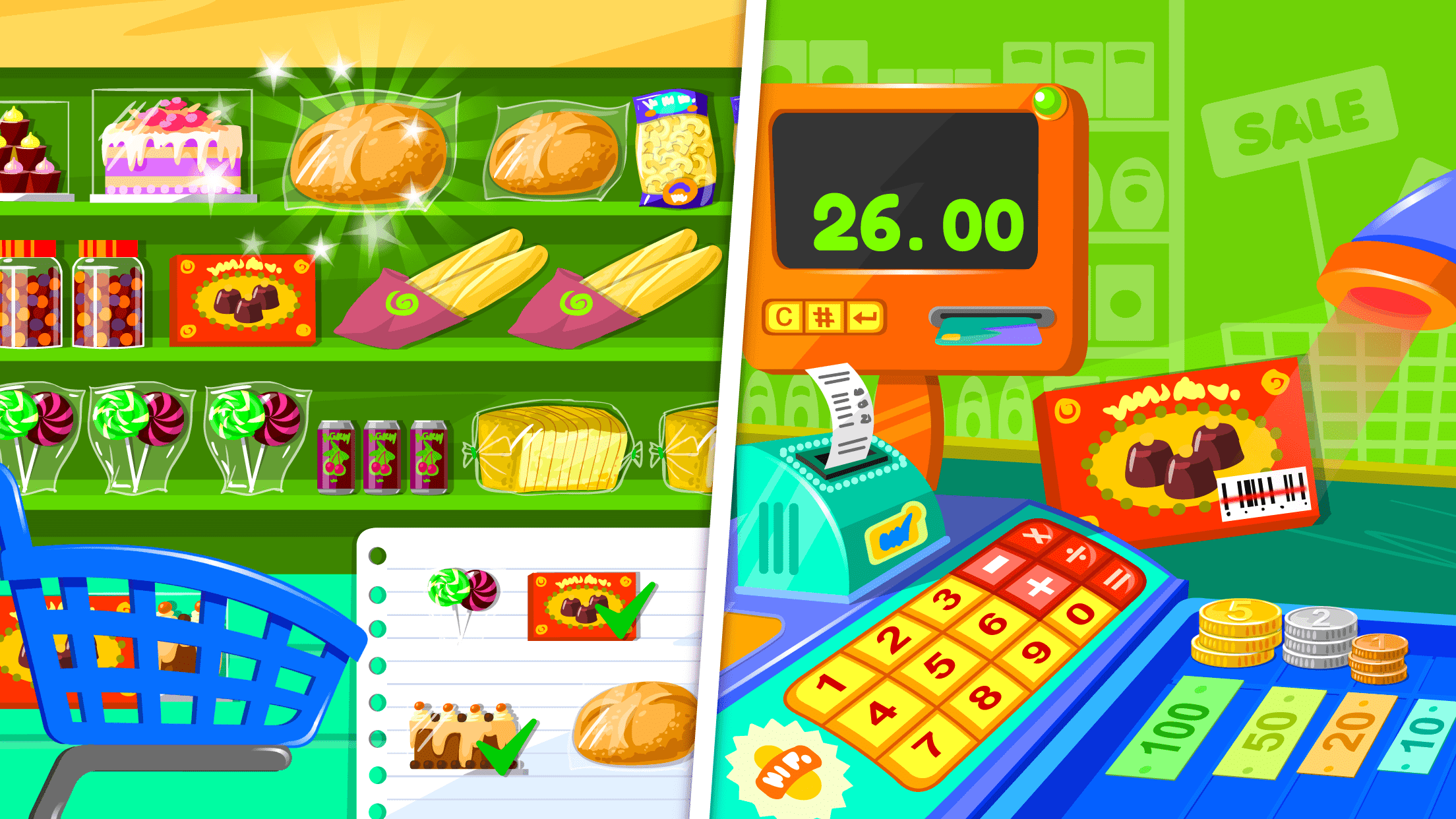 Supermarket Game 2 Game Screenshot
