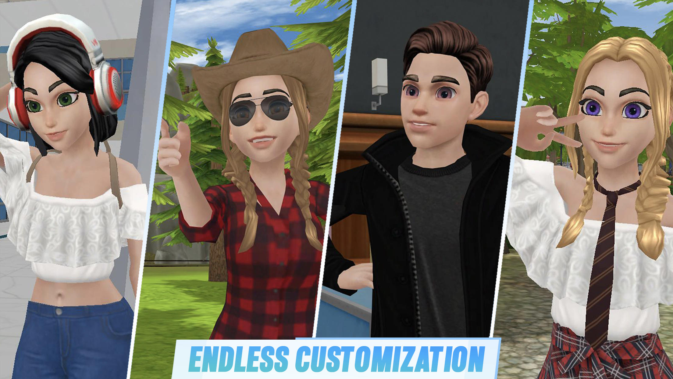 Virtual Sim Story: Home & Life Game Screenshot