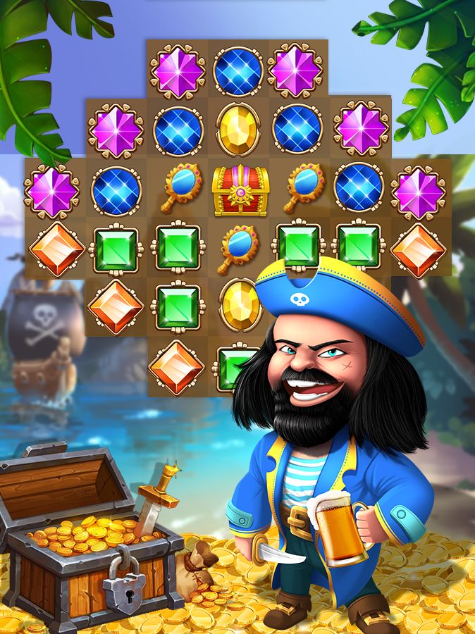 Jewels Island screenshot game