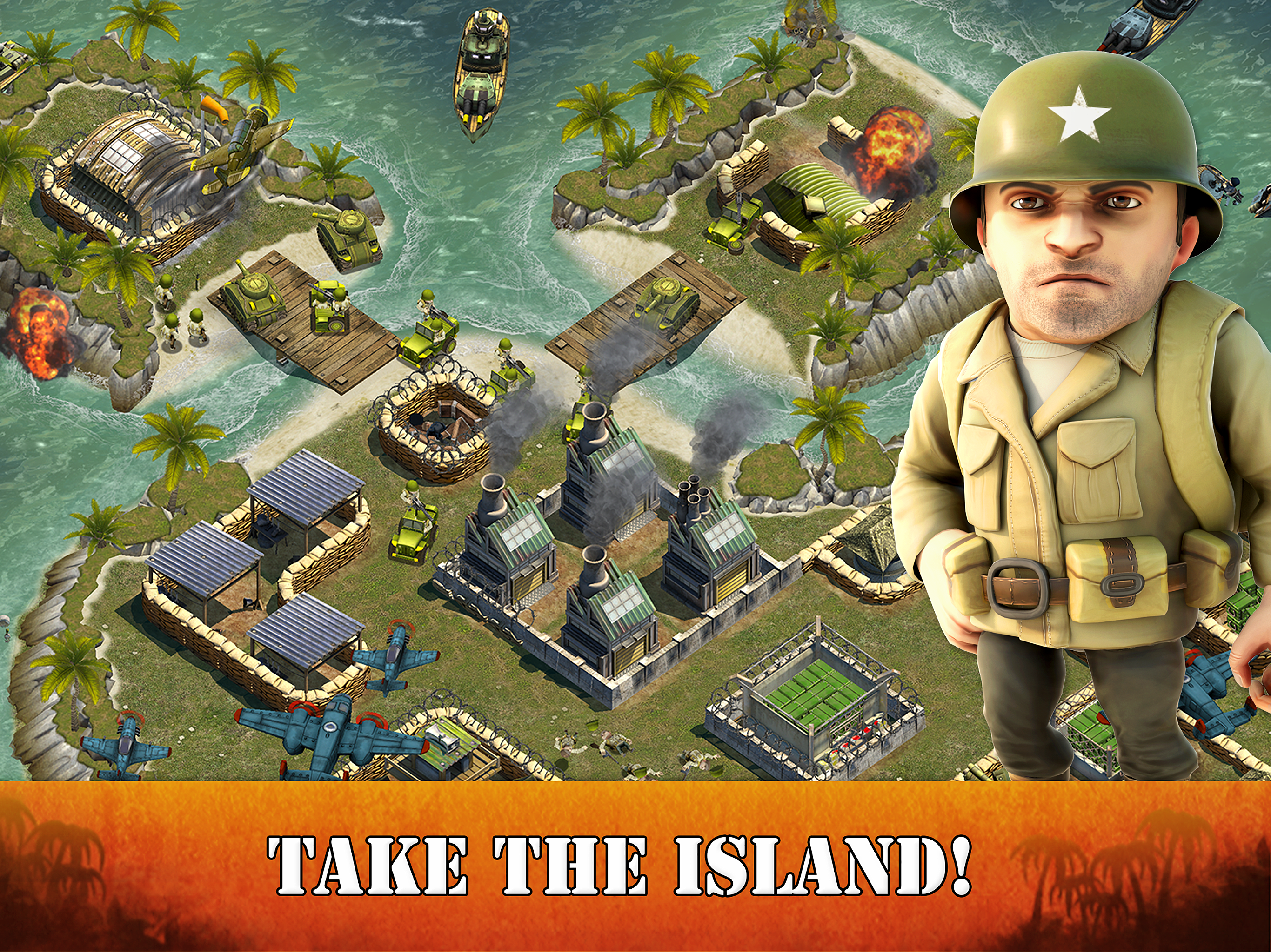 Battle Islands Game Screenshot