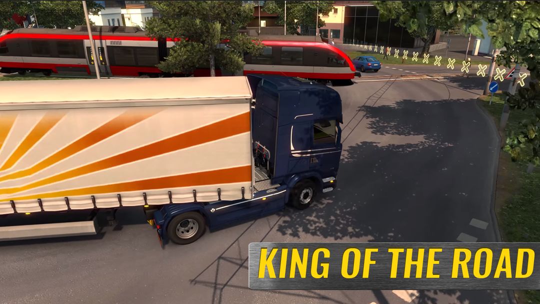 European Truck Simulator 게임 스크린 샷