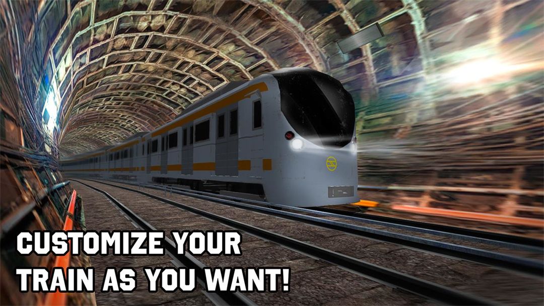 Screenshot of Delhi Subway Train Simulator