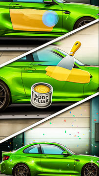 Satisfying Car Cleaning Games Game Screenshot