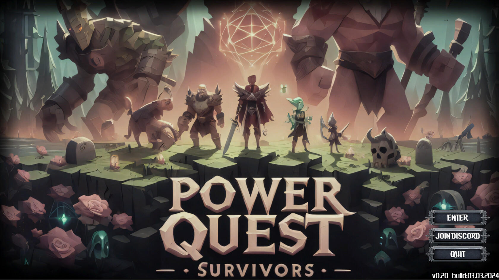 Power Quest Survivors 게임 스크린 샷