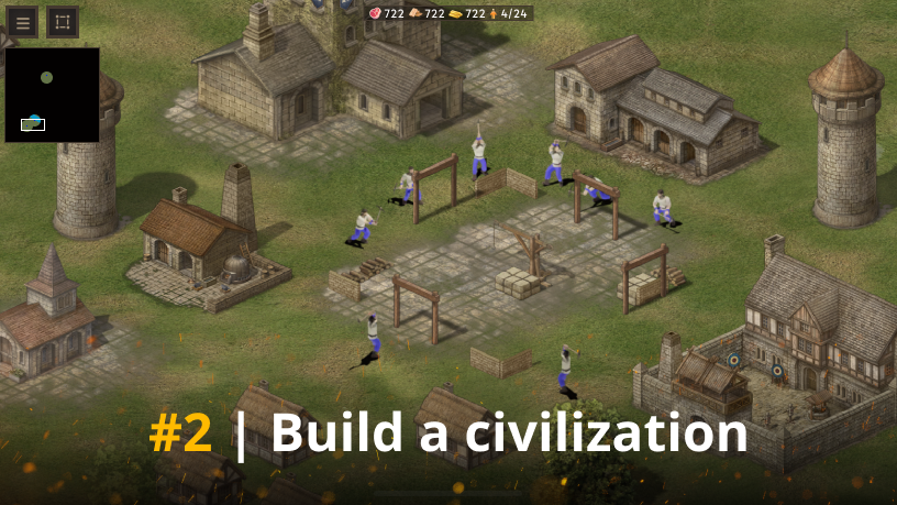 Nomadic Conquest - RTS Online Game Screenshot