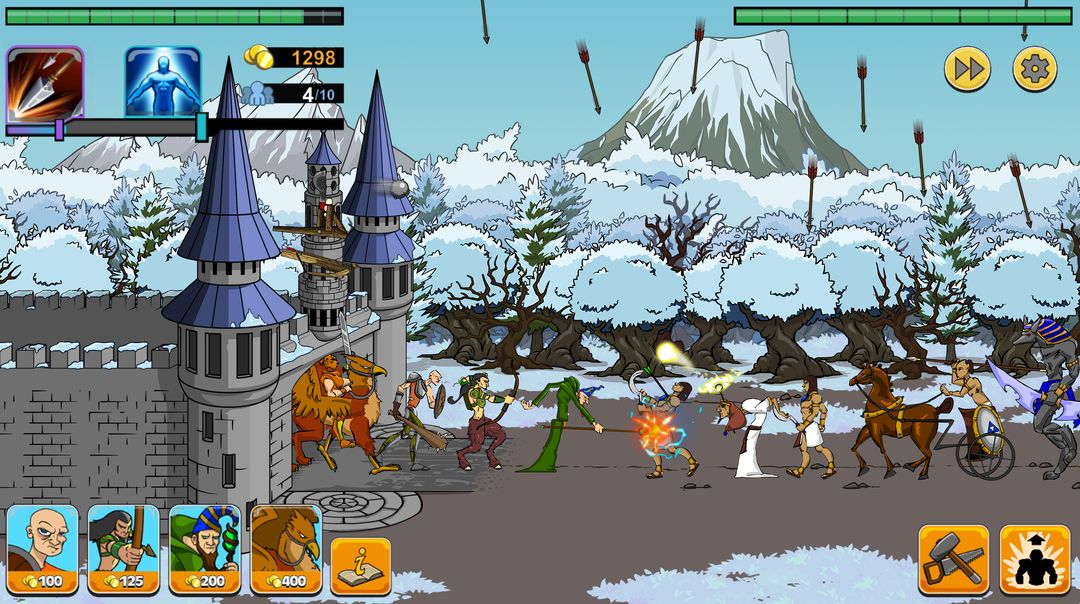 Screenshot of Age of War 2