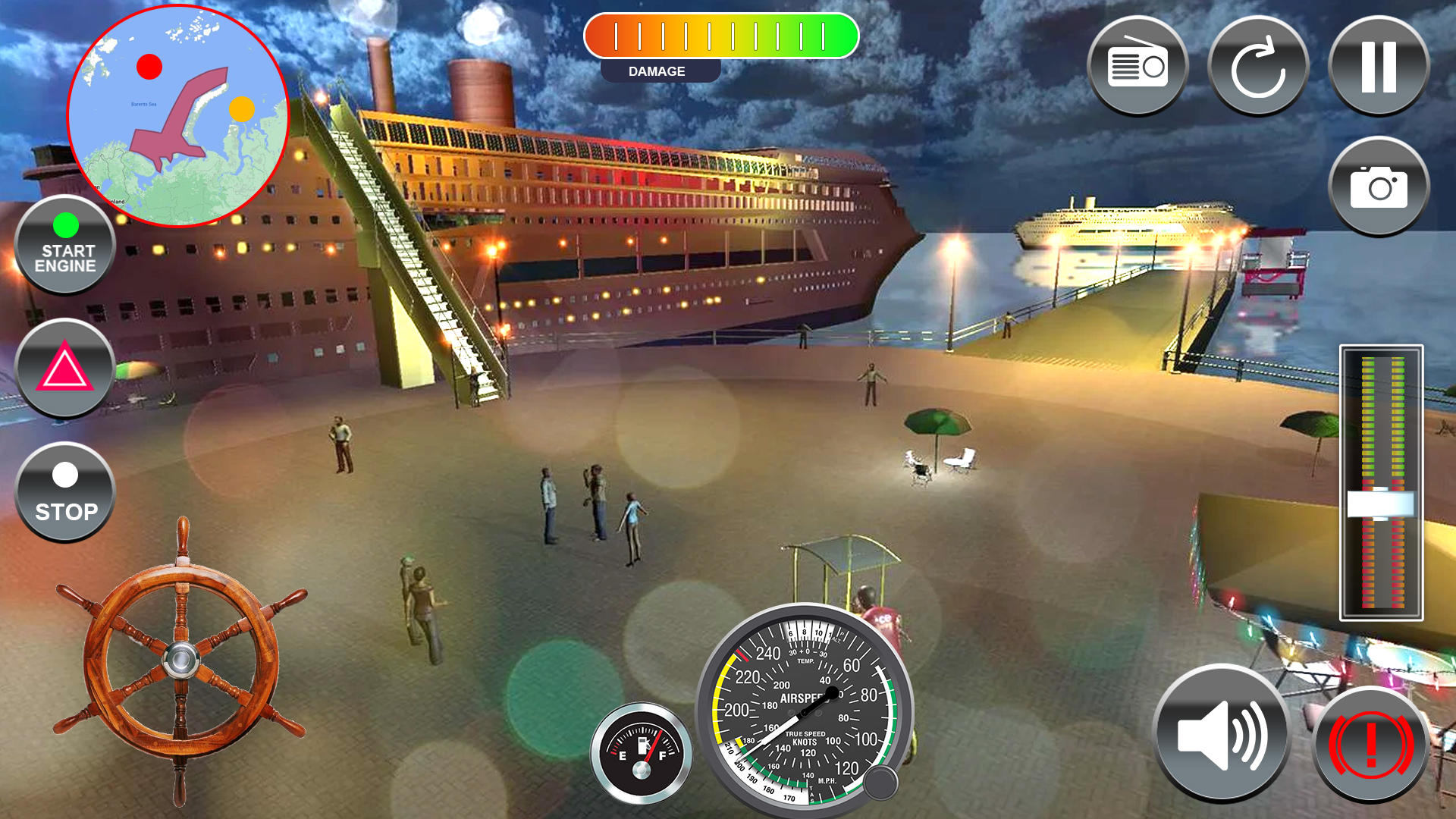 Transport Cruise Ship Games Game Screenshot