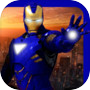 Grand Iron Superhero Flying Robot Rescue Mission