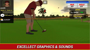 Cuplikan Layar Game Professional Golf Play - Pro