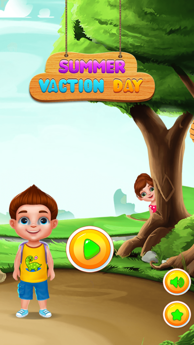 Cuplikan Layar Game Summer Vacation Camping