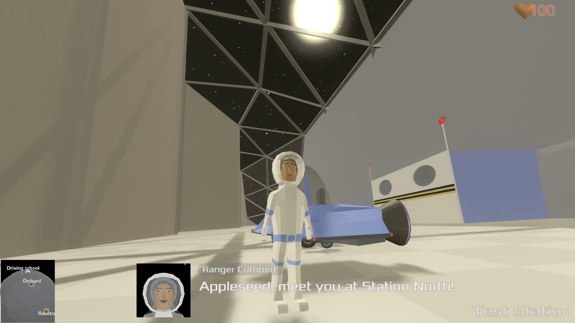 Space Ranger Appleseed Game Screenshot