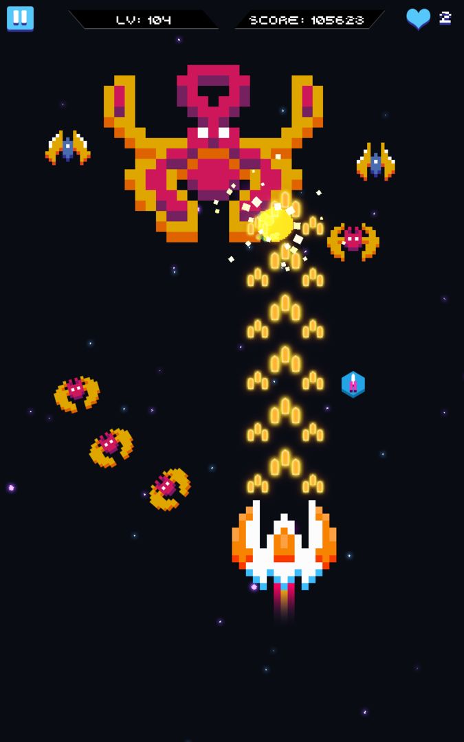 Galaxy Shooter screenshot game