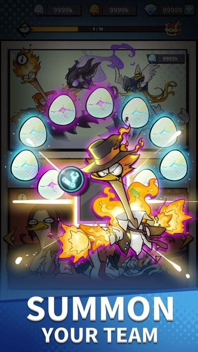 Merge Duck 2: Turn Based RPG 게임 스크린샷