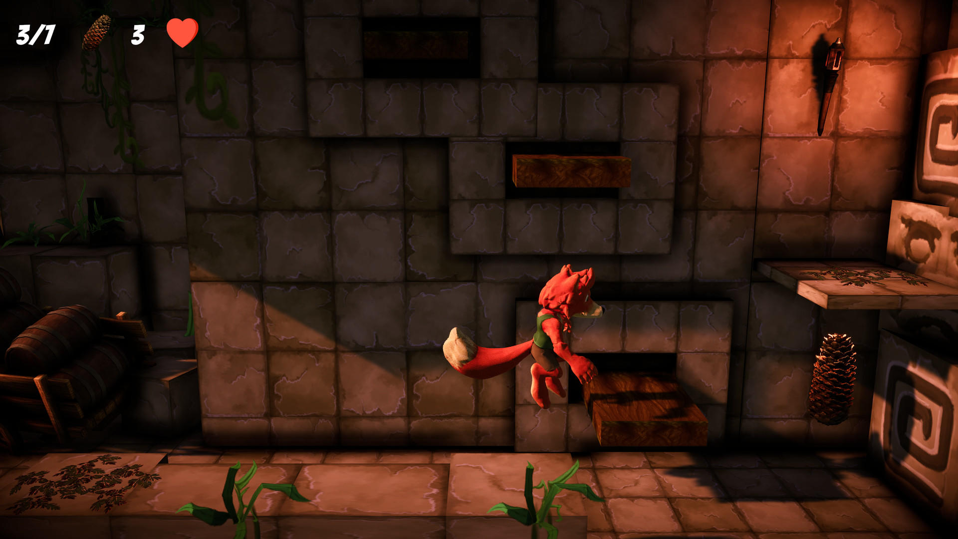 Dash The Fox & Three Dreadful Pigs Game Screenshot