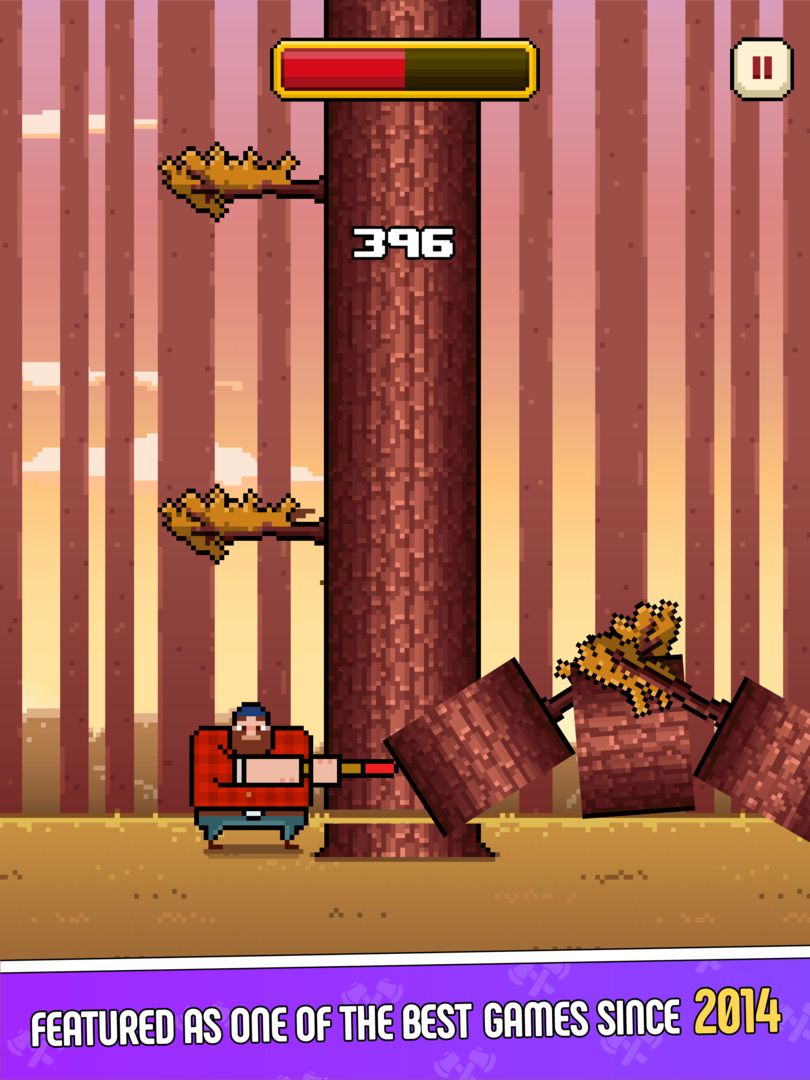 Timberman screenshot game