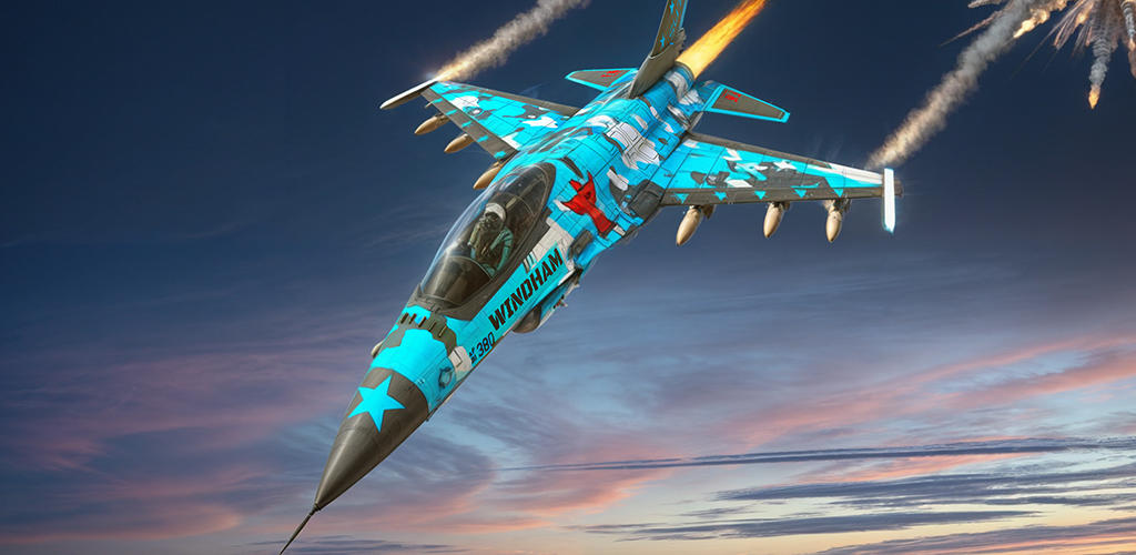 Banner of Sky Fighters: jogo de avião 3D 1.0.1