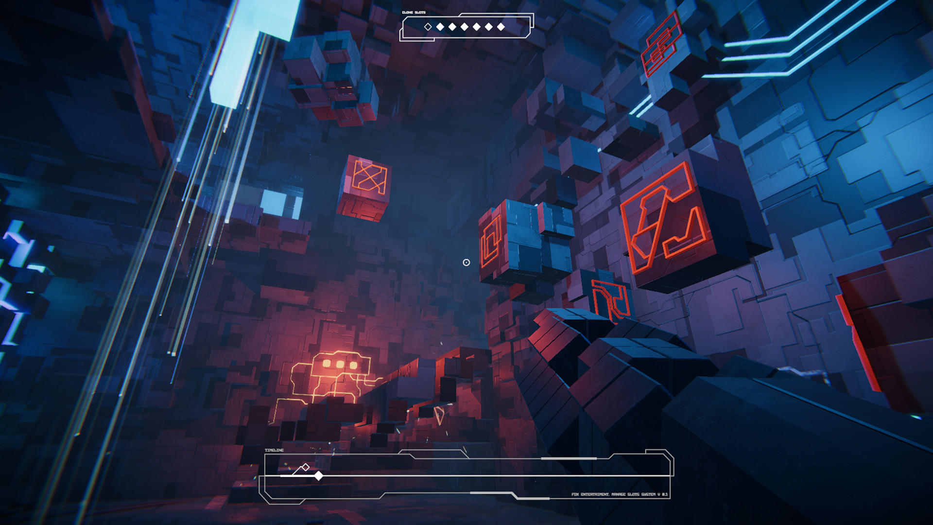 Screenshot 1 of Dividi: manipola il tempo, crea cloni e risolvi enigmi informatici del futuro! 