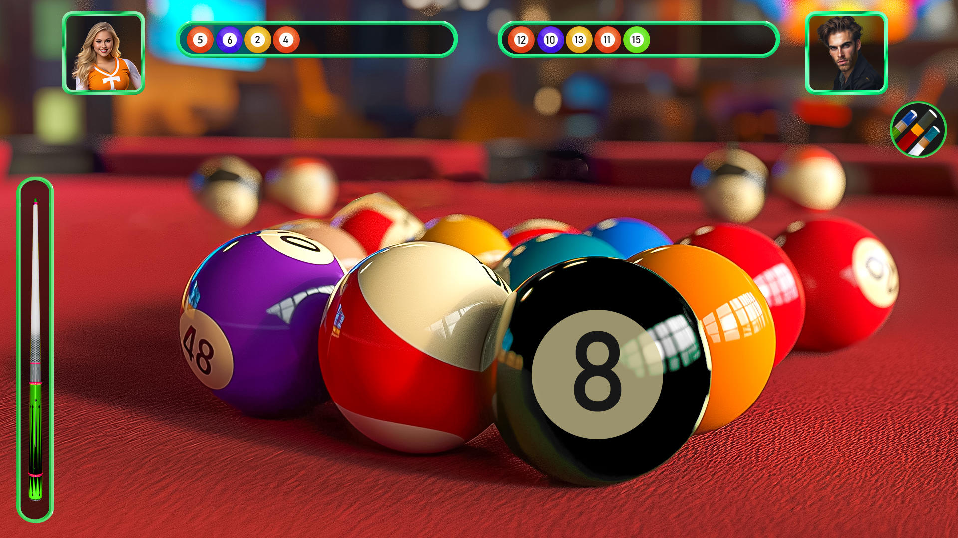 8 Ball Pool Billiard Offline Game Screenshot