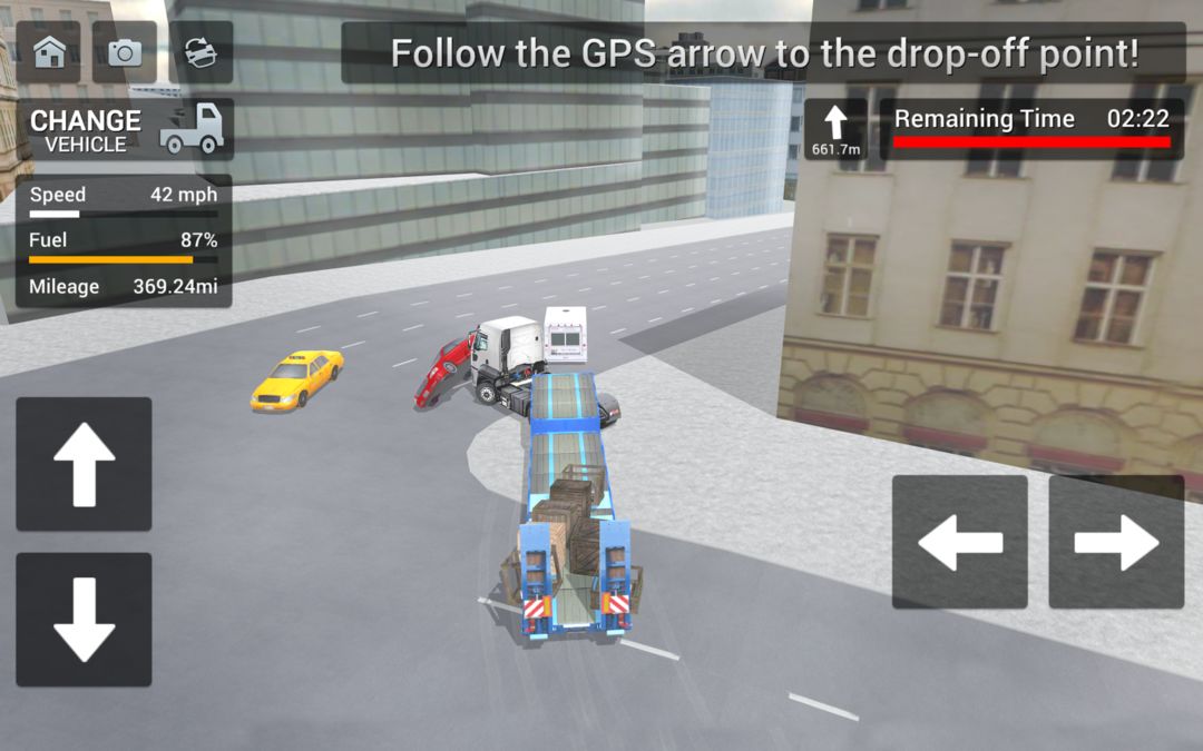 City Truck Driving Simulator screenshot game