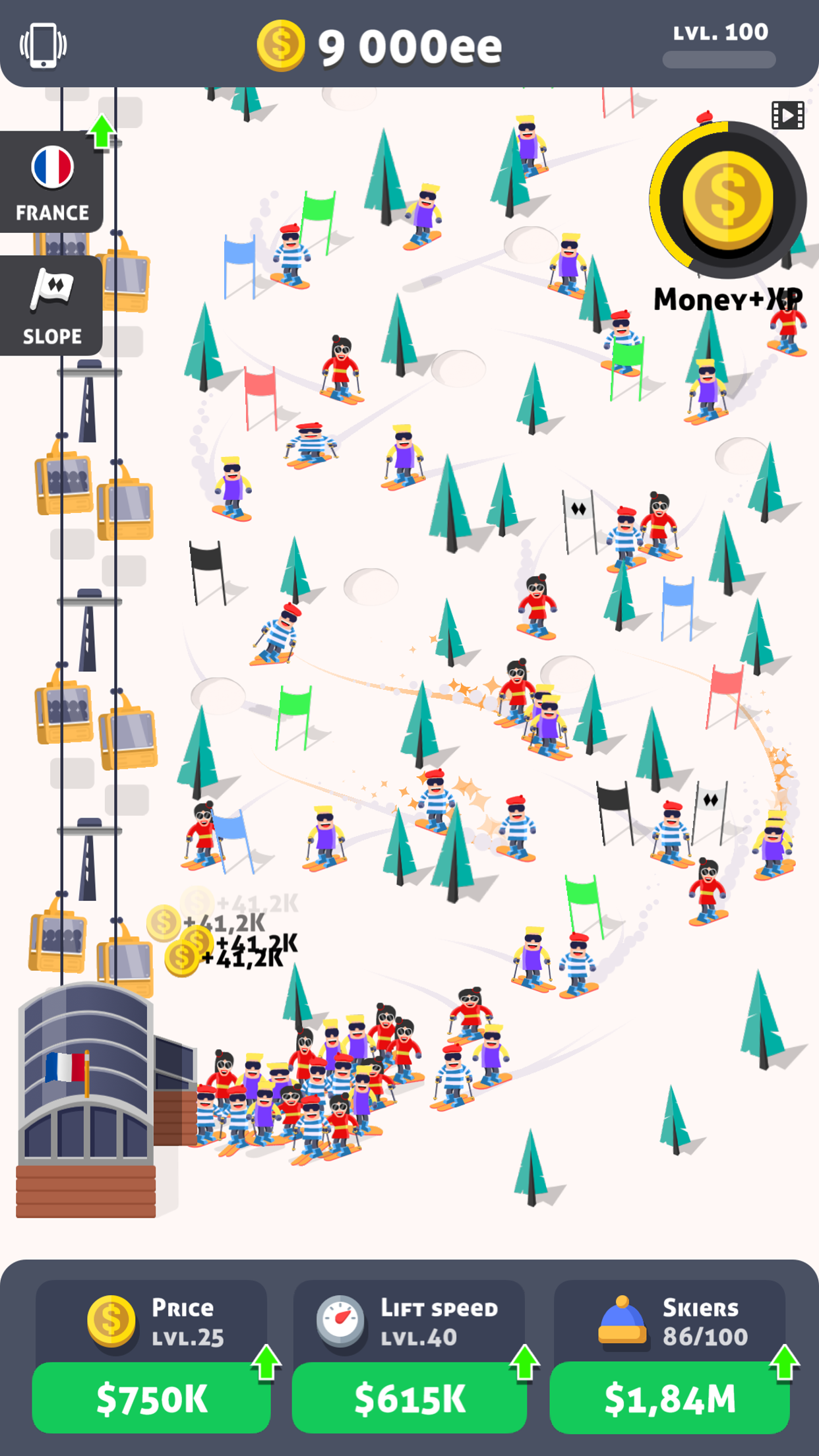 Ski Tycoon Game Screenshot