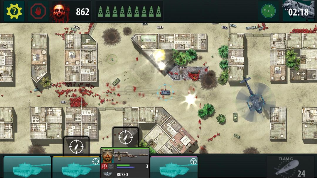 War of the Zombie screenshot game