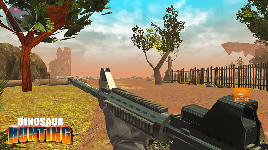 Dinosaur Hunting Game Screenshot