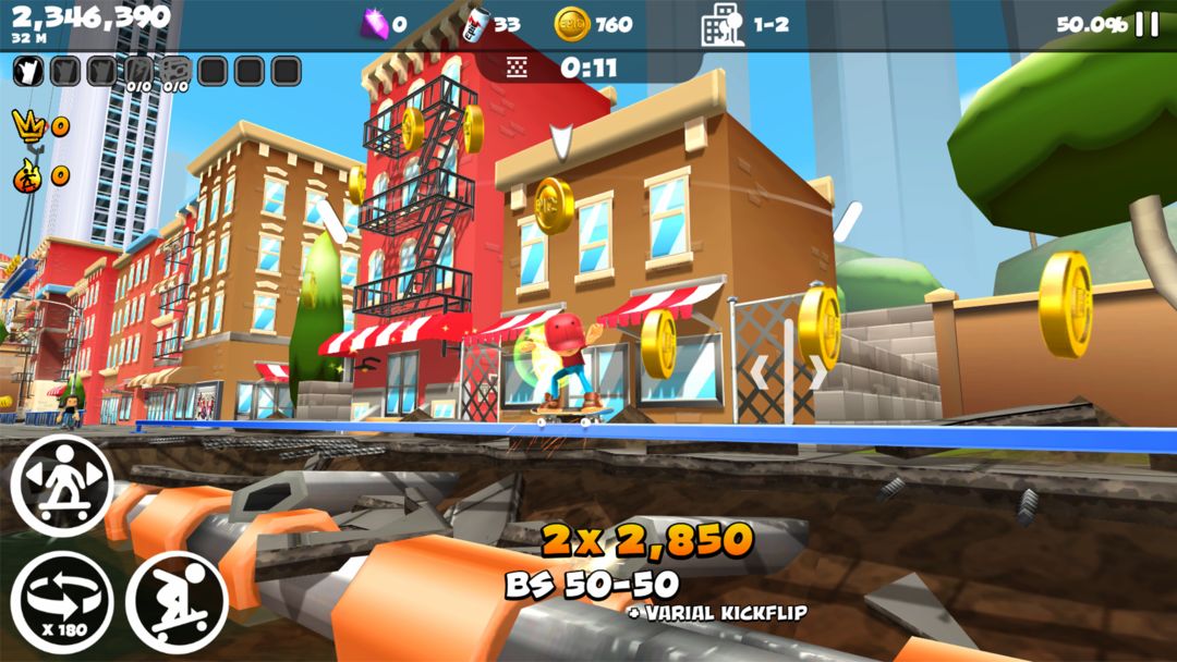 Screenshot of Epic Skater 2