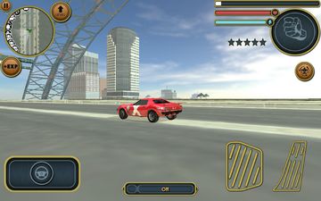 Racing Car Robot Game Screenshot
