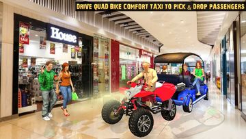 Shopping Mall ATV Quad Bike Radio Taxi Games Game Screenshot