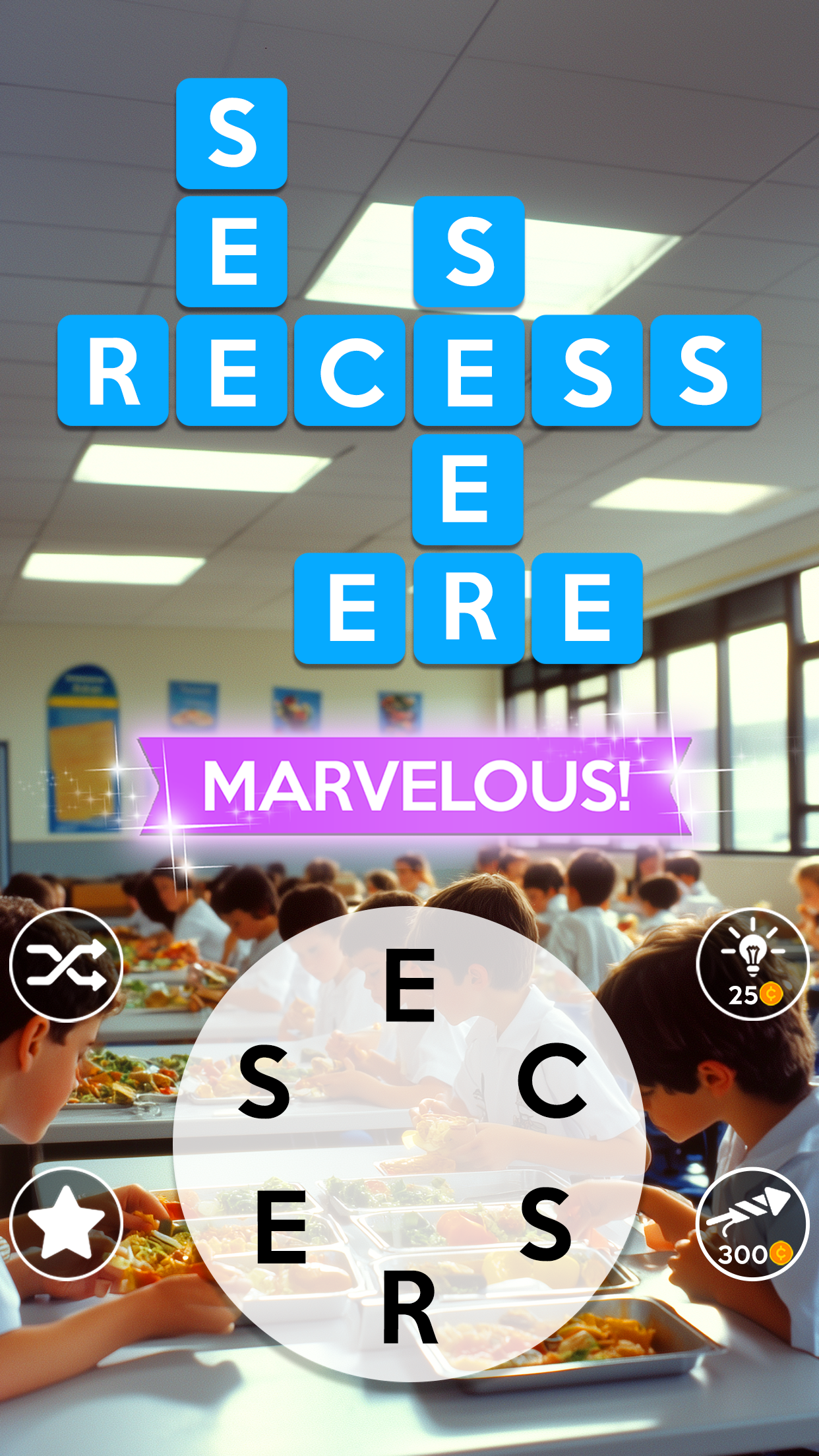 Wordscapes Game Screenshot