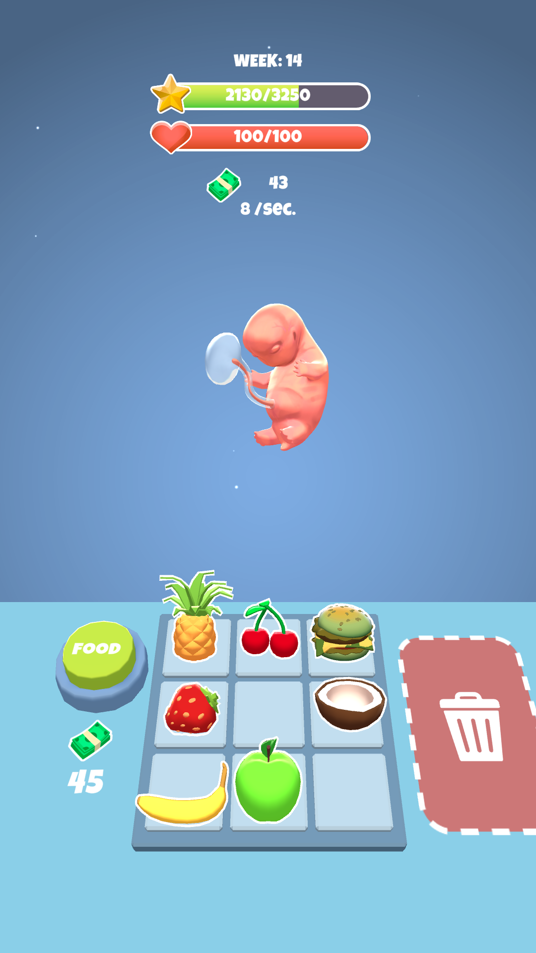 Embrio Evolution Merge 3D Game Screenshot
