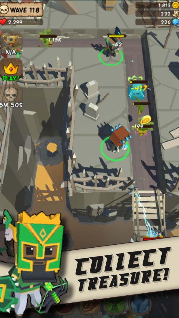 Screenshot of Idle Tower Defense Heroes