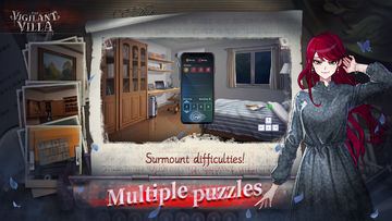 Captura de Tela do Jogo The Vigilant Villa:Nights