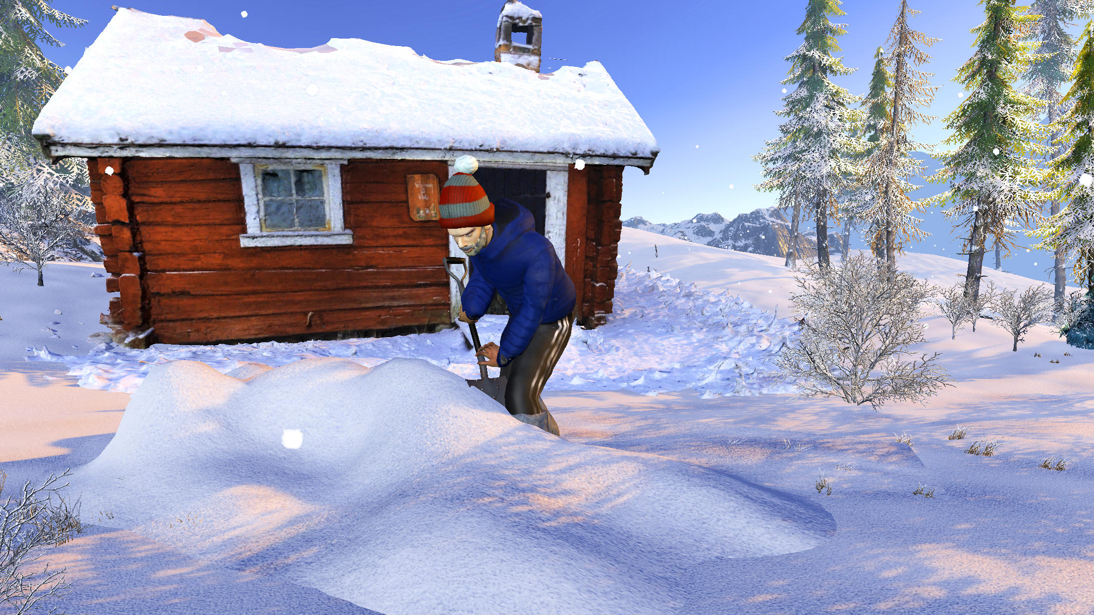 Frozen City Survival Simulator Game Screenshot