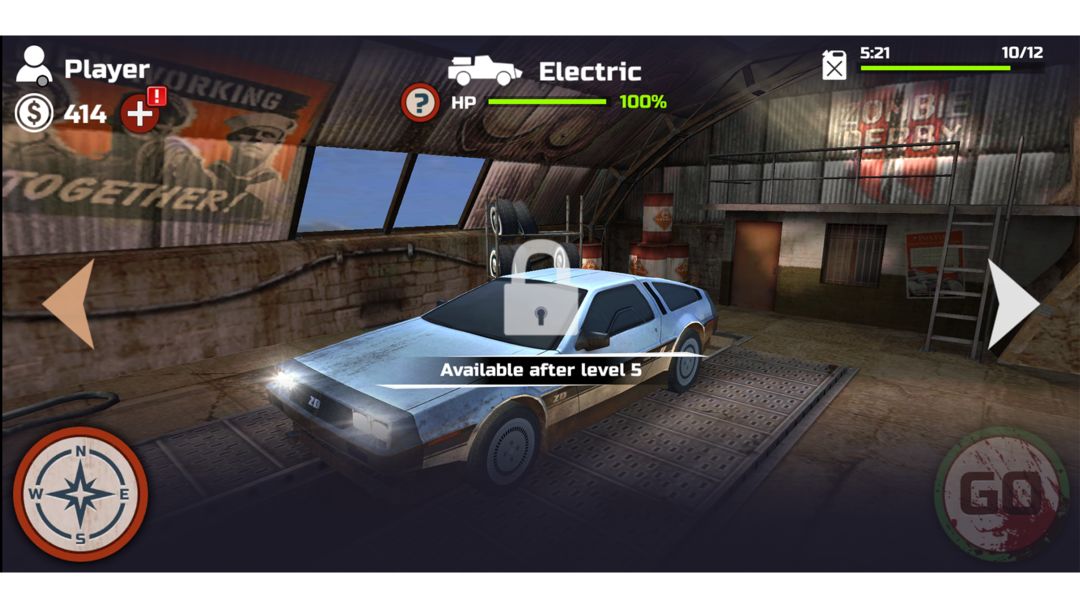 Zombie World - Racing Game screenshot game