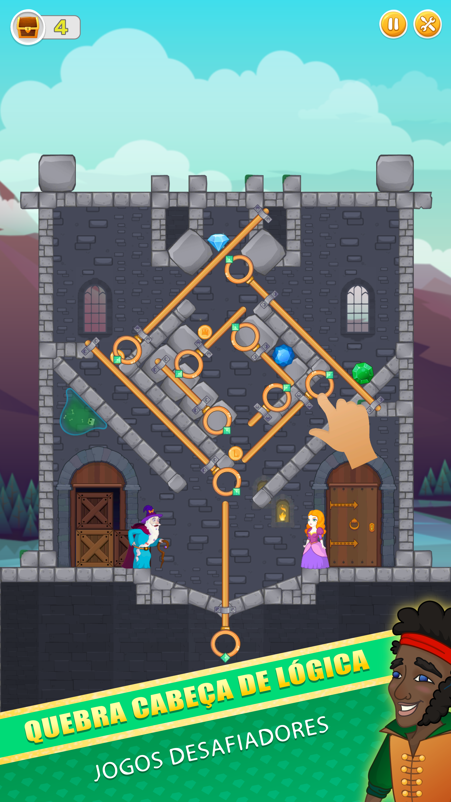 jogos de história de resgate de princesa versão móvel andróide iOS apk  baixar gratuitamente-TapTap